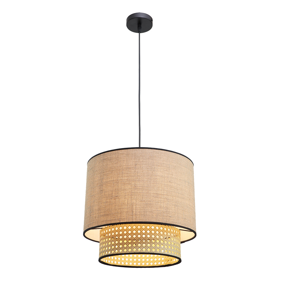 InLight Μονόφωτο καπέλο ψάθα-ύφασμα 1XE27 D:30cmX25cm (4046) InLight Μονόφωτο καπέλο ψάθα-ύφασμα 1XE27 D:30cmX25cm (4046)