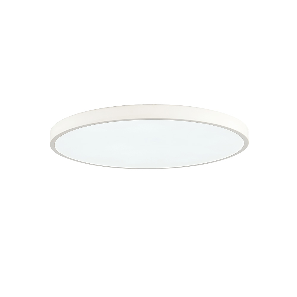 Inlight Πλαφονιέρα οροφής LED 32W 3CCT (by switch on base) σε λευκή απόχρωση D:40x2,5cm (42036-C-White)