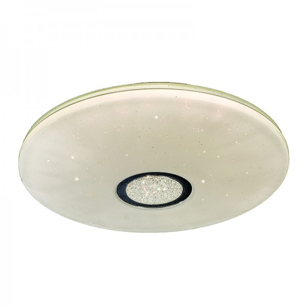 Πλαφονιέρα οροφής LED 32W 4000K από λευκό ακρυλικό D:50cm (42161-Α-Λευκό)