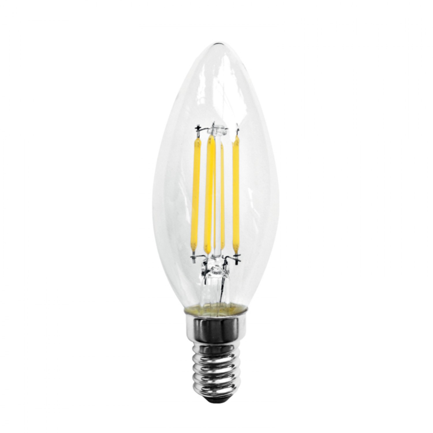 E14 LED Filament C35 5watt Φυσικό Λευκό (7.14.05.17.2)  Λαμπτήρες LED