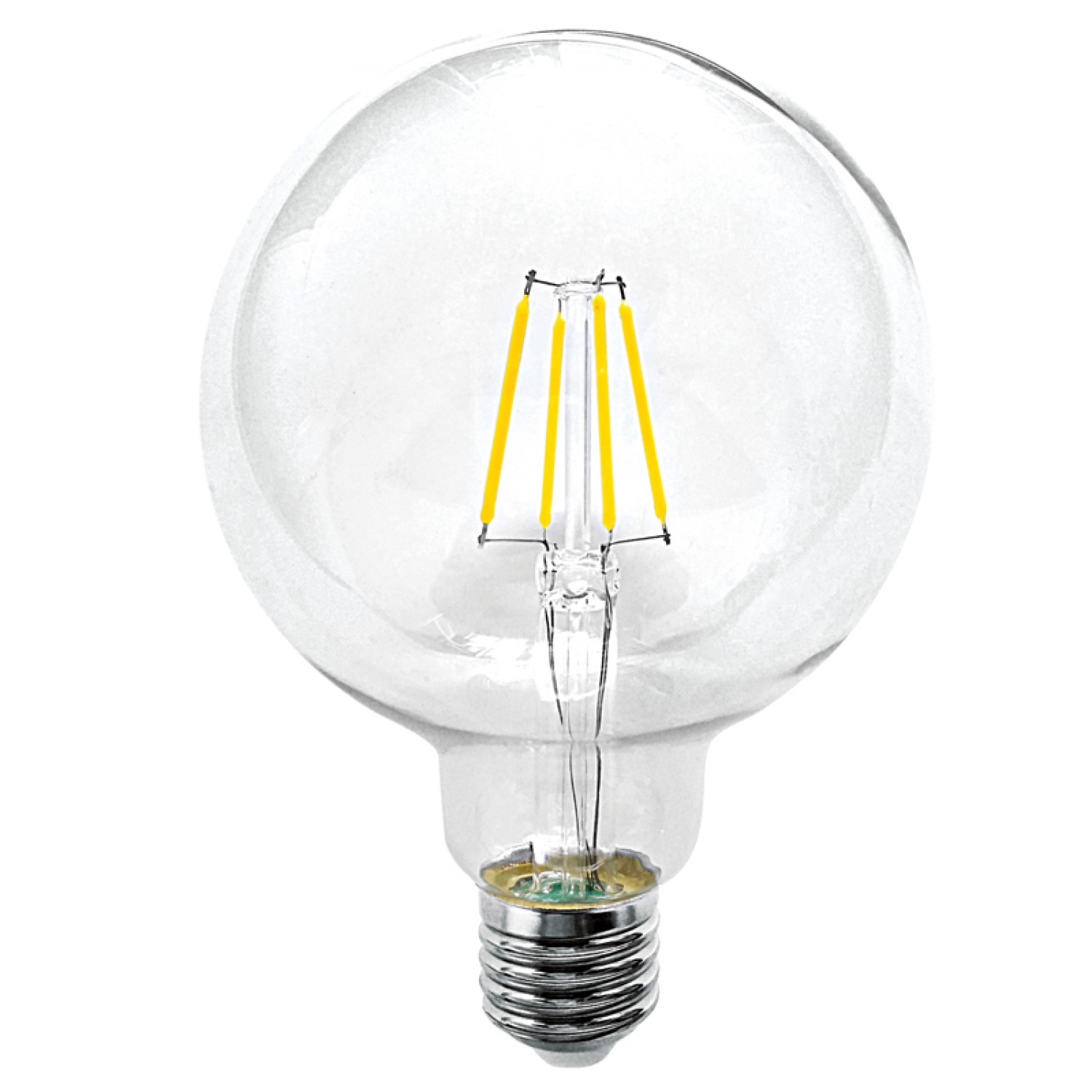 E27 LED Filament G95 12watt Φυσικό Λευκό (7.27.12.21.2)  Λαμπτήρες LED