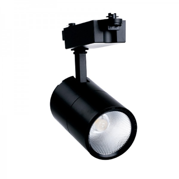 Σποτ Ράγας Μαύρο LED 30W 4000K D:9,5cmX20,5cm (T00202-BL)