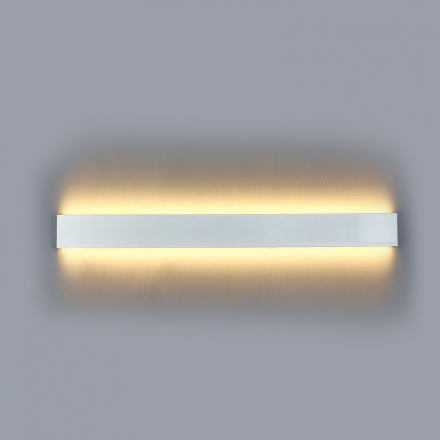 Επιτοίχιο φωτιστικό LED 16W 3000K από χρώμιο μέταλλο D:80cm (43013-CH)