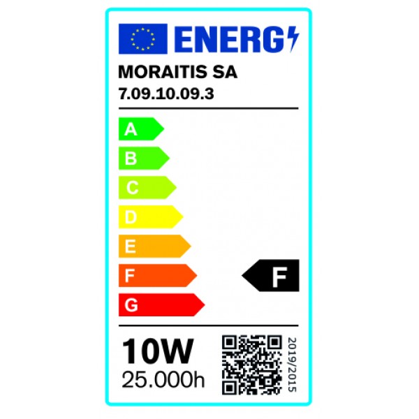 G9 LED 10watt 6500Κ Ψυχρό Λευκό (7.09.10.09.3)  Λαμπτήρες LED