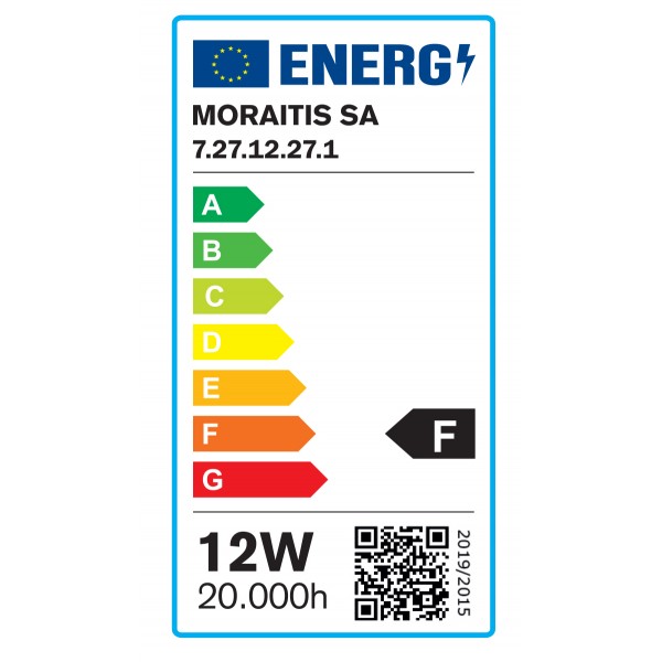 Ε27 LED Filament G125 12watt (7.27.12.27.1)  Λαμπτήρες LED