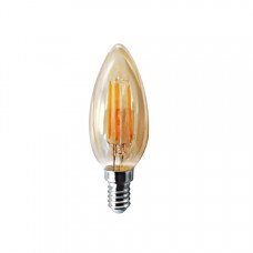 Ε14 LED Filament C35 5watt με μελί κάλυμμα (7.14.05.40.1)