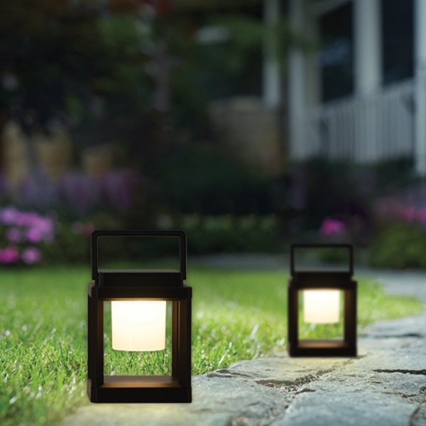 Ontario LED 2W 3000K Outdoor Table Lamp Black D18,2cmx13,5cm (80100311)