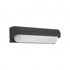 Erie LED 10W 3000K Outdoor Wall Lamp Anthracite D:26,1cmx7cm (80203040)