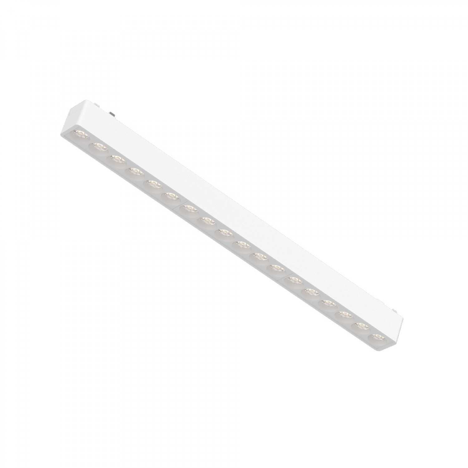 Φωτιστικό LED 18W 3000K για Ultra-Thin μαγνητική ράγα σε λευκή απόχρωση D:33,8cmX2,4cm (T02901-WH)