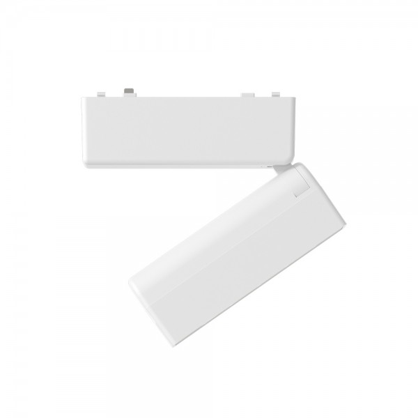 Φωτιστικό LED 6W 3000K για Ultra-Thin μαγνητική ράγα σε λευκή απόχρωση D:12,2cmX8cm (T03301-WH)