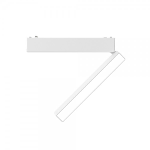 Φωτιστικό LED 10W 3000K για Ultra-Thin μαγνητική ράγα σε λευκή απόχρωση D:23cmX8cm (T03401-WH)