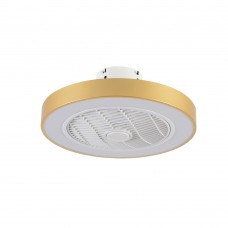 Chilko 36W 3CCT LED Fan Light in Golden Color (101000360)