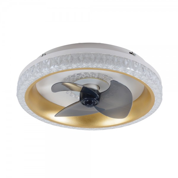 Superior 35W 3CCT LED Fan Light in Golden Color (101000260)