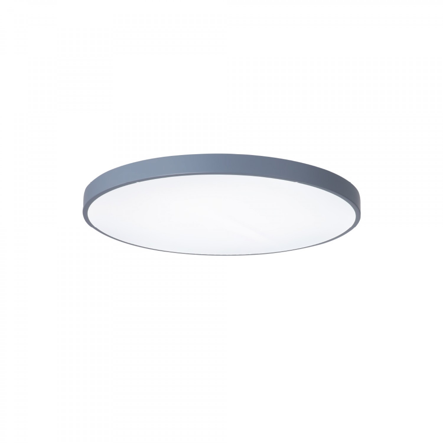 Πλαφονιέρα οροφής LED 150W 3CCT (by switch on base) από γκρί μέταλλο και ακρυλικό D:80cm (42035-A-Gray)