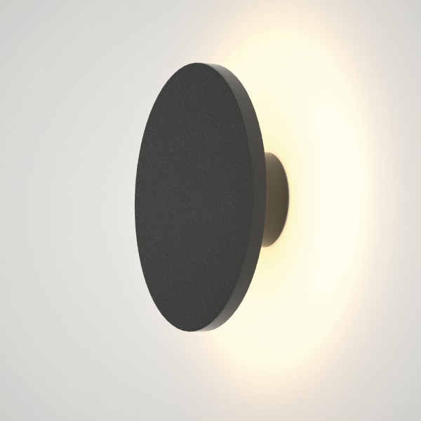 Geneva LED 8W 3CCT Outdoor Wall Lamp Anthracite D:17cmx5.5cm (80201140)