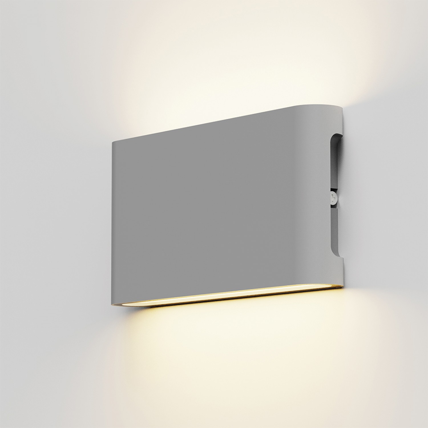 Niskey - LED 14W 3CCT Up and Down Wall Light in Grey Color (80204130)