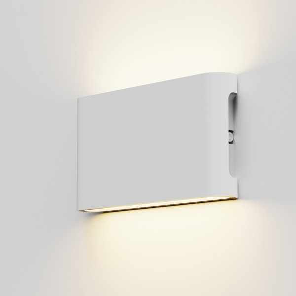 Niskey - LED 14W 3CCT Up and Down Wall Light in White Color (80204120)