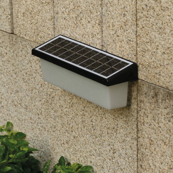 Oneida-LED 2,5W 3000K/6000K Solar Outdoor Light in Black Color (80204310S)