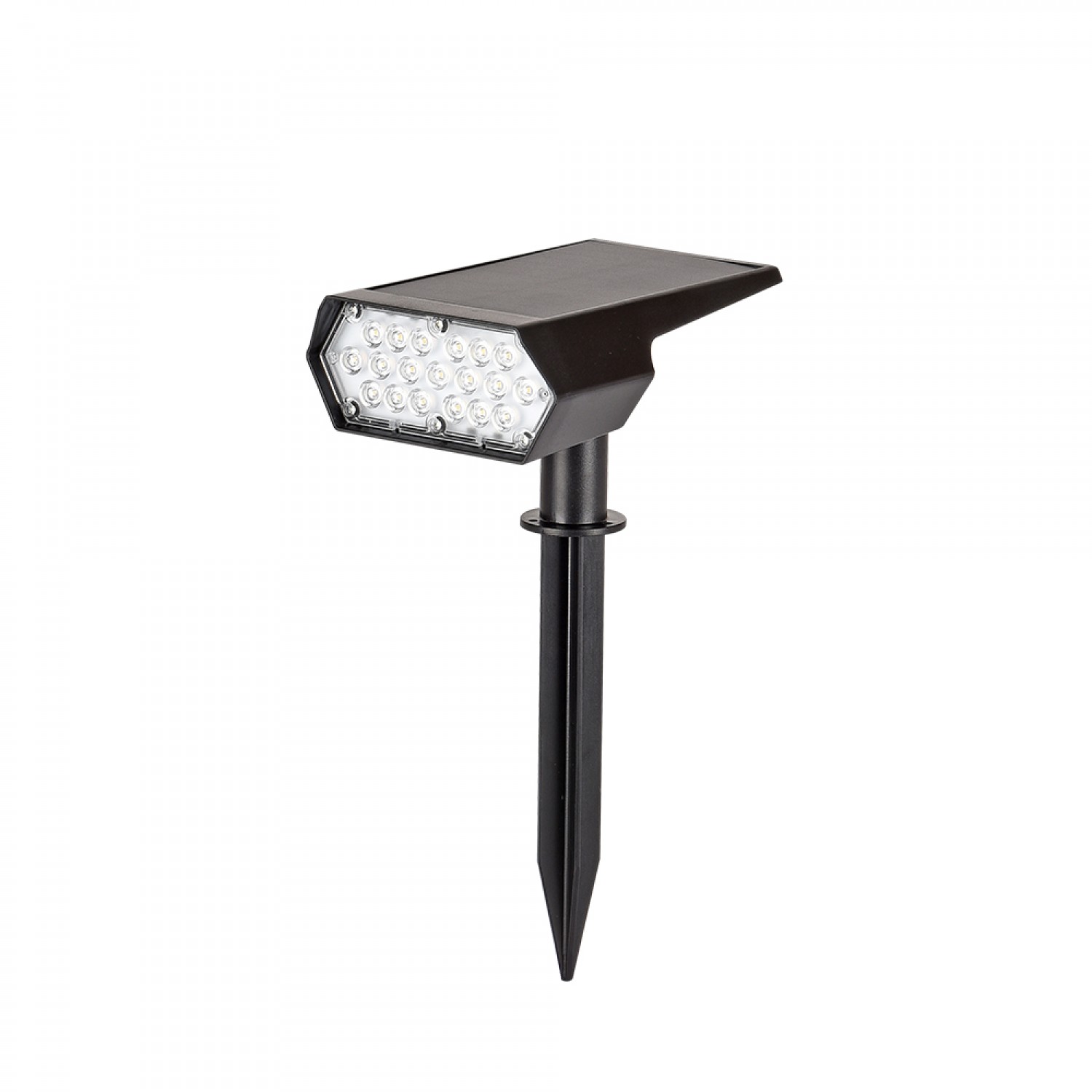 Melville 3W 3CCT Solar Spike Light in Black Color (80204810S)