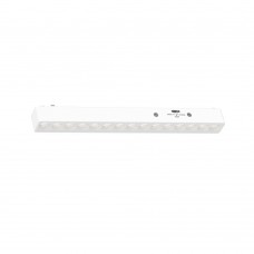 Φωτιστικό LED 15W 3CCT για Ultra-Thin μαγνητική ράγα σε λευκή απόχρωση D:33,8X2,6X2,4cm (TMU0020-WH)