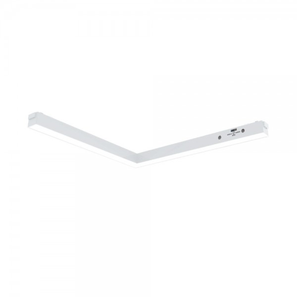 Γραμμικό φωτιστικό LED 24W 3CCT για ultra thin ράγα σε λευκή απόχρωση D:30X2,6X2,4cm (TMU0180-White)