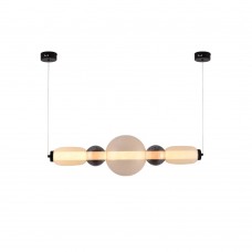 Κρεμαστό φωτιστικό LED 50W από γυαλί D:80x20cm (4078-Smoky)