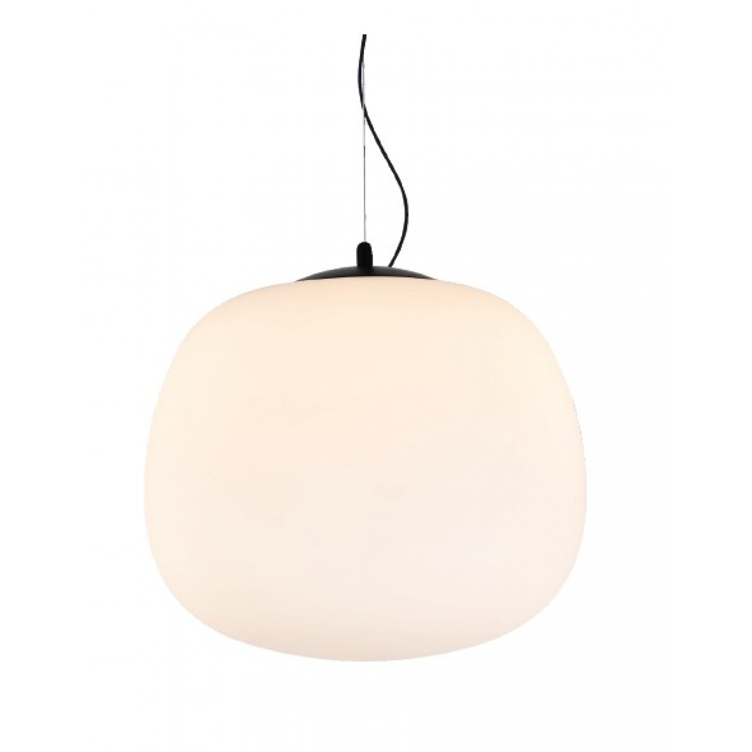 kremasto-fotistiko-opalina-30x25cm, pendant-light-opal-glass-e27 Κρεμαστό φωτιστικό οροφής γυαλί οπαλίνα λευκό 30x25cm, Σφαιρικό κρεμαστό φωτιστικό οπαλίνα 30x25cm