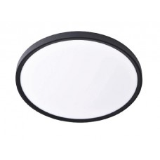 Πλαφονιέρα οροφής LED 60W 3CCT (by switch on base) σε μαύρη απόχρωση D:75x2,5cm (42036-AA-Black)