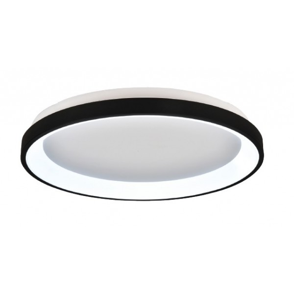 Πλαφονιέρα οροφής LED 28W 3CCT από μαύρο μέταλλο και ακρυλικό D:40x5cm (42044-C-Black) Πλαφονιέρα οροφής LED 28W 3CCT από μαύρο μέταλλο και ακρυλικό D:40x5cm (42044-C-Black)