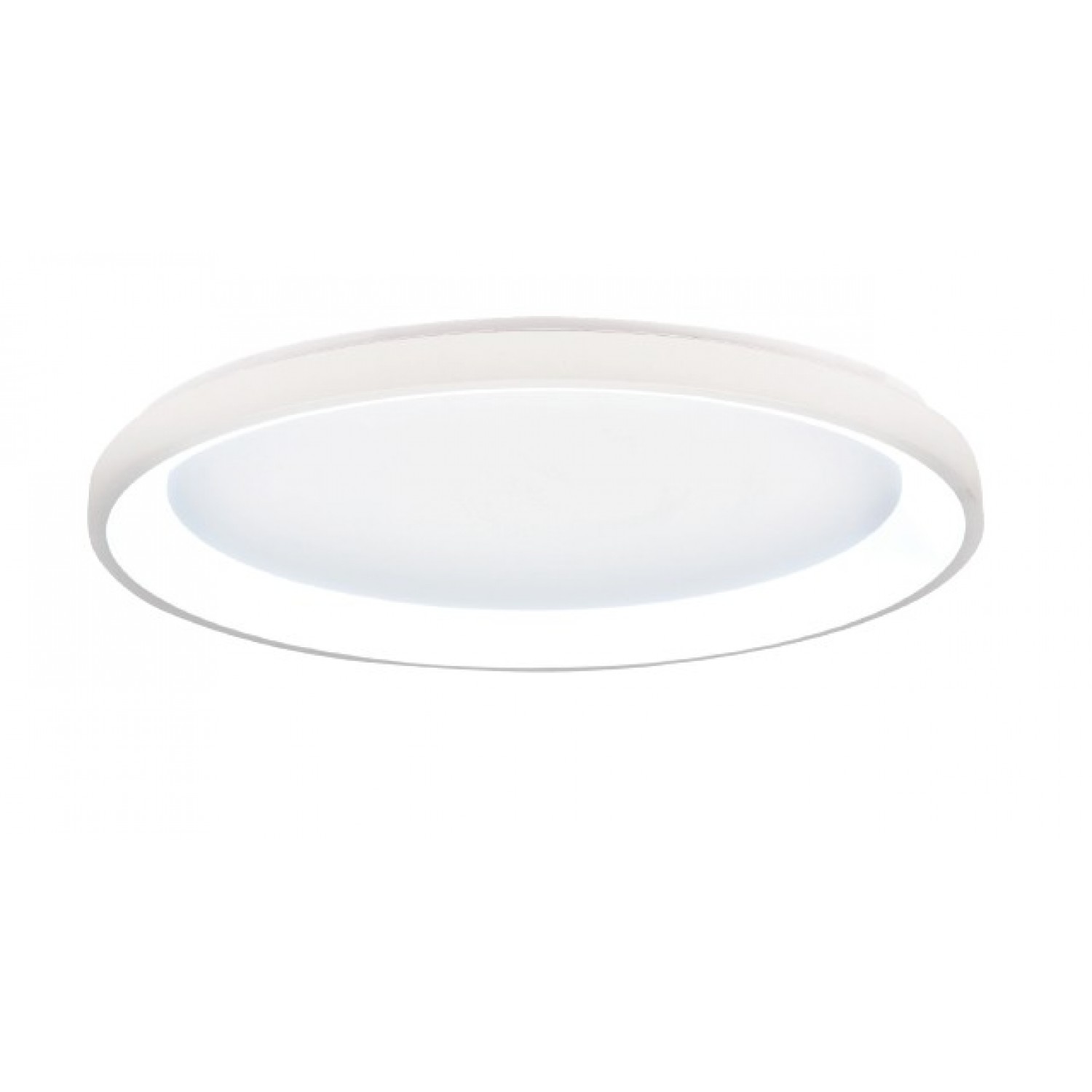 Πλαφονιέρα οροφής LED 28W 3CCT από λευκό μέταλλο και ακρυλικό D:50x5cm (42044-C-White) Πλαφονιέρα οροφής LED 28W 3CCT από λευκό μέταλλο και ακρυλικό D:50x5cm (42044-C-White)
