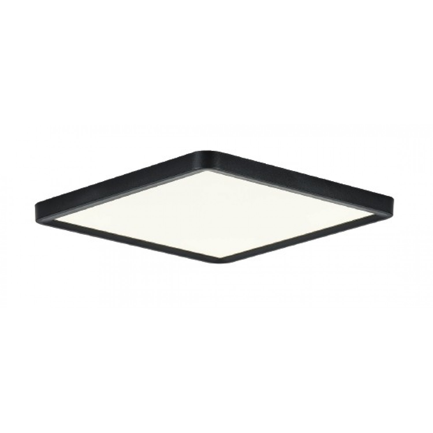 Πλαφονιέρα οροφής LED 40W 3CCT (by switch on base) από μαύρο μέταλλο  D:50cm (42045-Black)