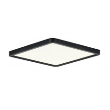 Πλαφονιέρα οροφής LED 40W 3CCT (by switch on base) από μαύρο μέταλλο  D:50cm (42045-Black)