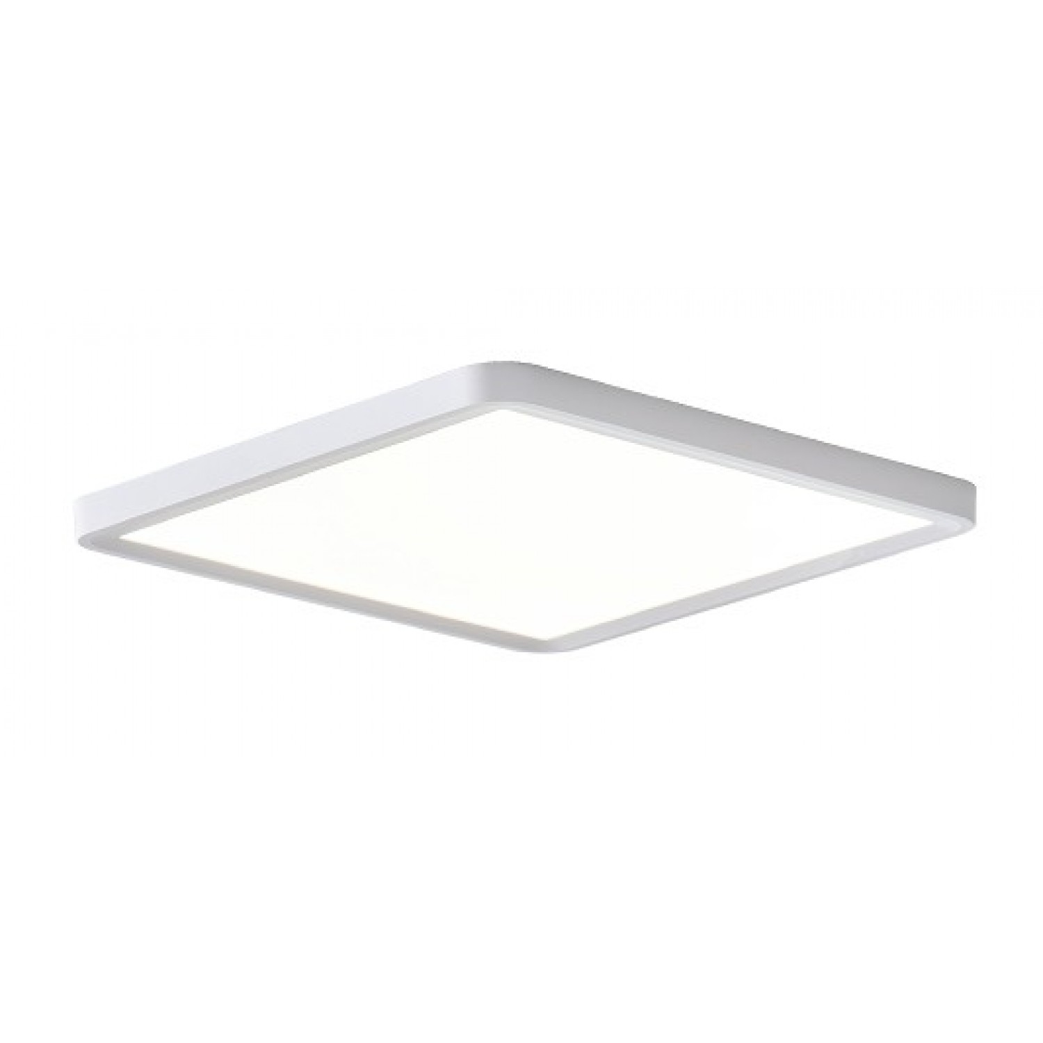 Πλαφονιέρα οροφής LED 40W 3CCT (by switch on base) από λευκό μέταλλο  D:50cm (42045-White)