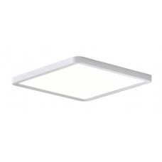 Πλαφονιέρα οροφής LED 40W 3CCT (by switch on base) από λευκό μέταλλο  D:50cm (42045-White)
