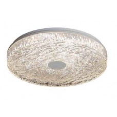 Πλαφονιέρα οροφής LED 36W 4cct από λευκό ακρυλικό D:50cm (42048-B)