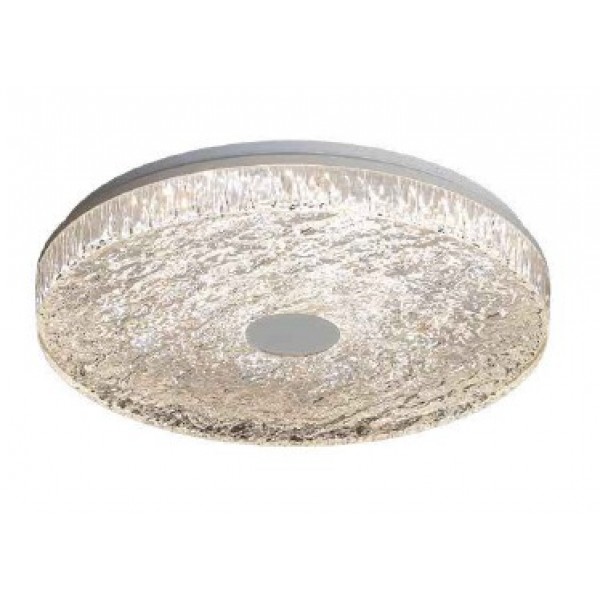 Πλαφονιέρα οροφής LED 36W 4cct από λευκό ακρυλικό D:50cm (42048-Α)