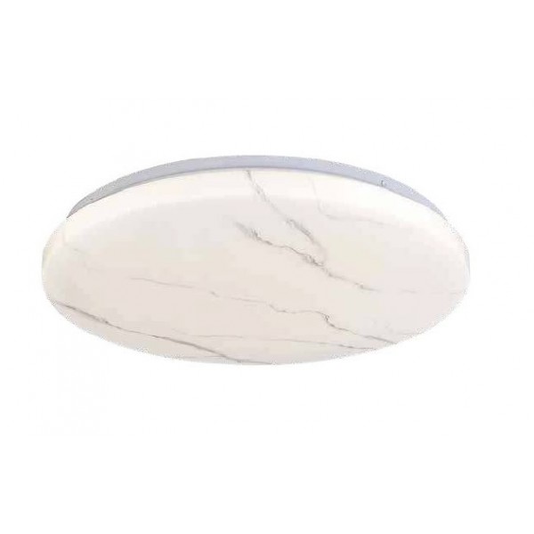 Πλαφονιέρα οροφής LED 36W 4cct από λευκό ακρυλικό D:50cm (42050-Α-Λευκό)