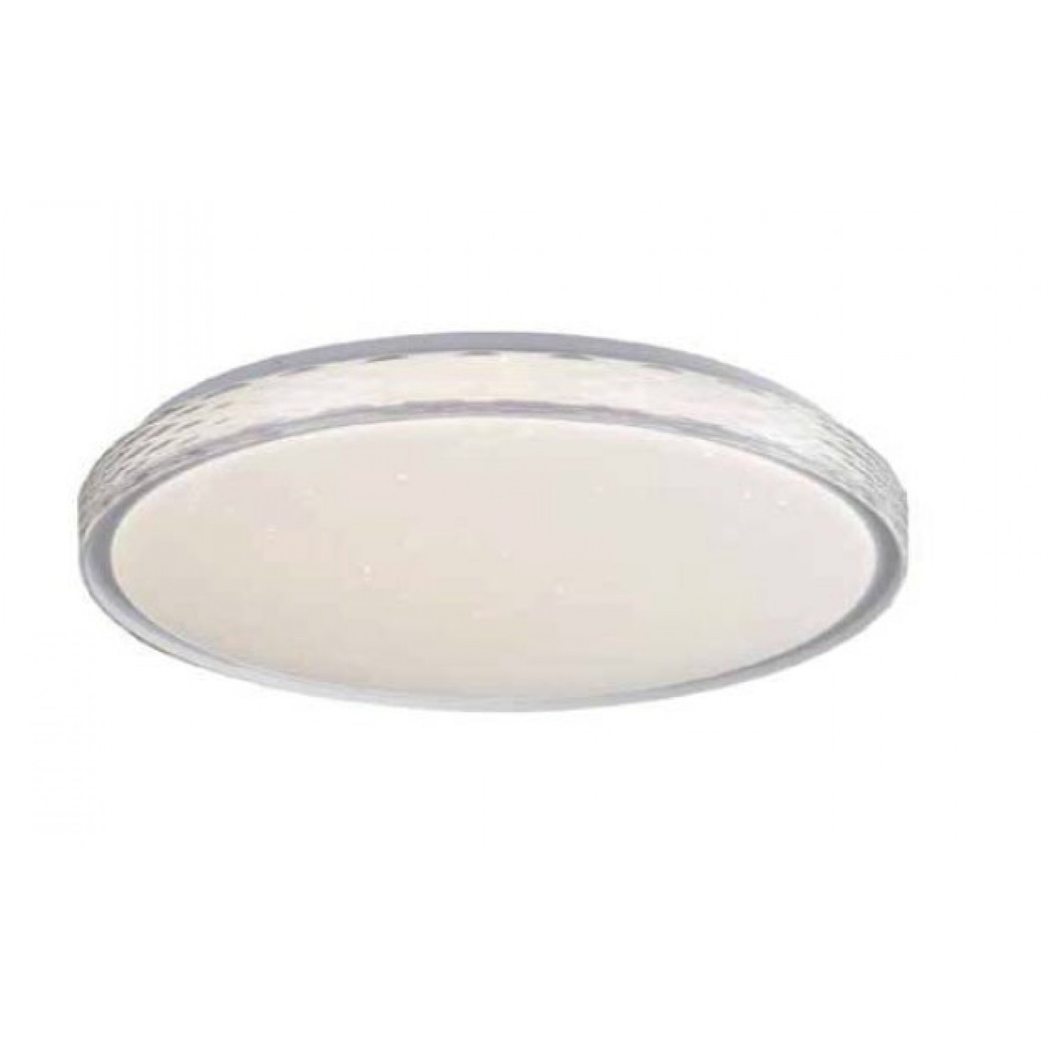 Πλαφονιέρα οροφής LED 27W 4cct από λευκό ακρυλικό D:50cm (42051-B)