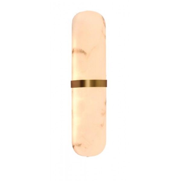 Επίτοιχο φωτιστικό, Alabaster, 10W, 1100 lm, 3CCT (by switch on base)D:40X9,5cm(43070)