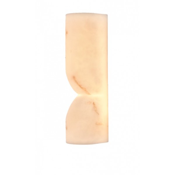 Επίτοιχο φωτιστικό, Alabaster, 10W, 1100 lm, 3CCT (by switch on base)D:40X12cm(43072)