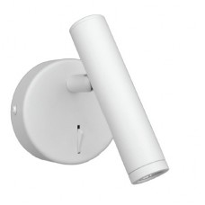 Φωτιστικό Τοίχου LED 3W, 3000K, Λευκό D:2,5x11,2cm (43078-White)