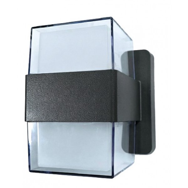 Louise LED 8W CCT Outdoor Wall Lamp Anthracite D:12cmx14cm (80203340)