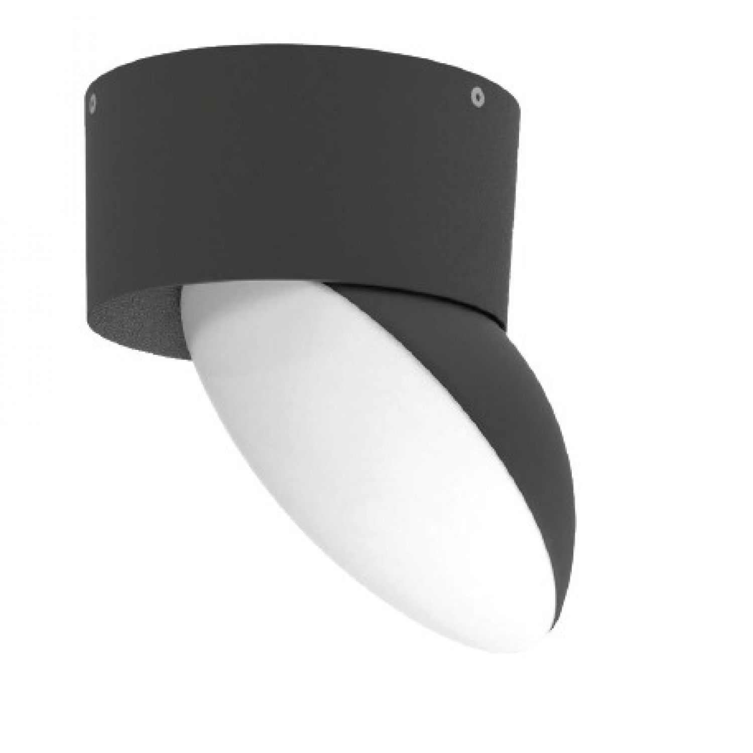 Wabash LED 7W 3CCT Outdoor Wall Lamp Black D:13cm (80208410)