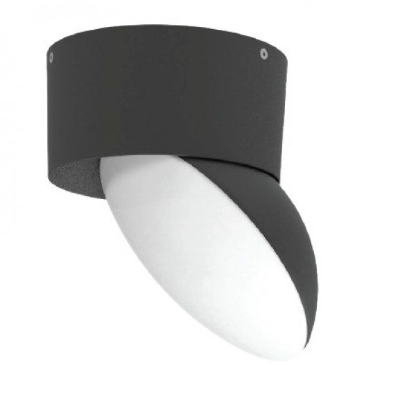 Wabash LED 7W 3CCT Outdoor Wall Lamp Black D:13cm (80208410)