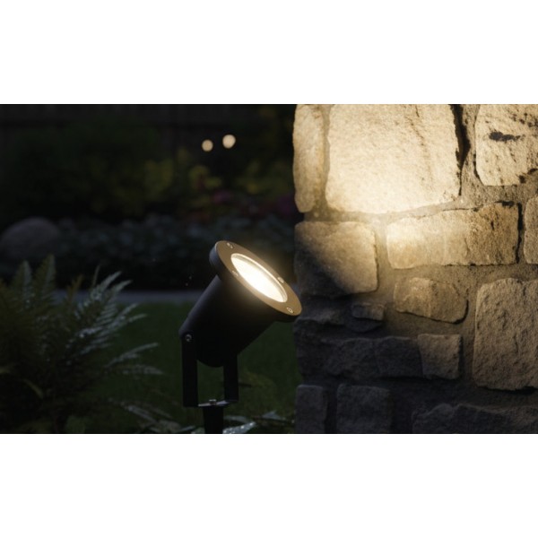 Mercury 1xGU10 Outdoor Spike Light Black D:9,5cm (80600514) Mercury 1xGU10 Outdoor Spike Light Black D:9,5cm (80600514)