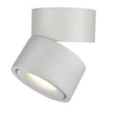Φωτιστικό Σποτ Οροφής LED 15W, 3CCT, Λευκό, D:10x10,7cm (9095-White)