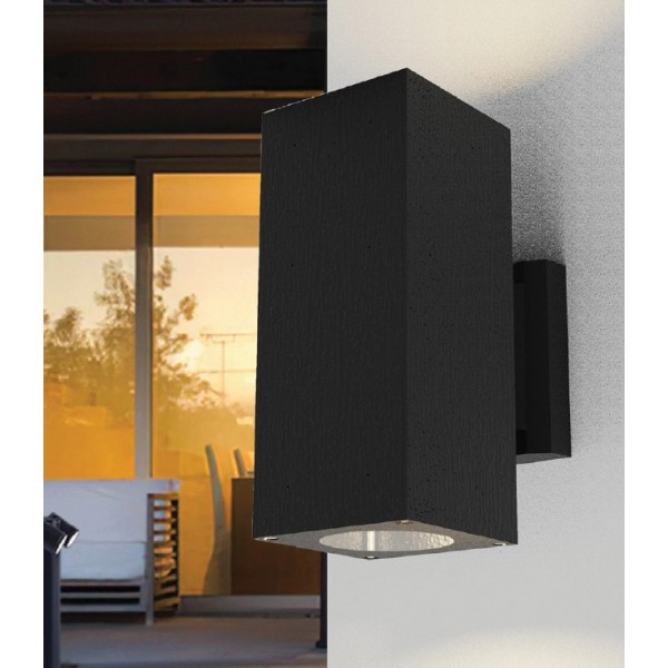 Palmyra E27 Outdoor Wall Lamp with Up and Down light Anthracite (80203944)