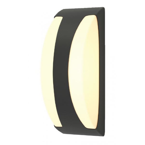 Wildwood - E27 Outdoor Wall Lamp in Anthracite Color (80203644)