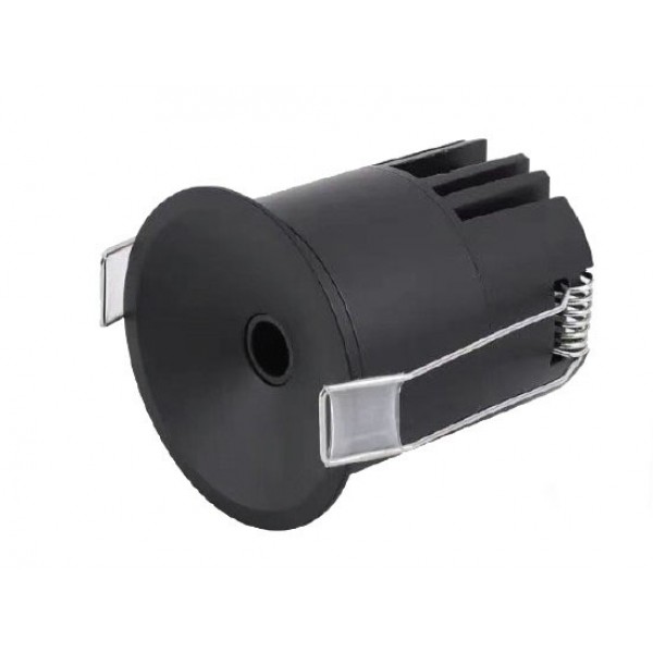 Downlight σποτ 9W 3CCT σε μαύρη απόχρωση D: 5,1x5,2cm (X00370B)