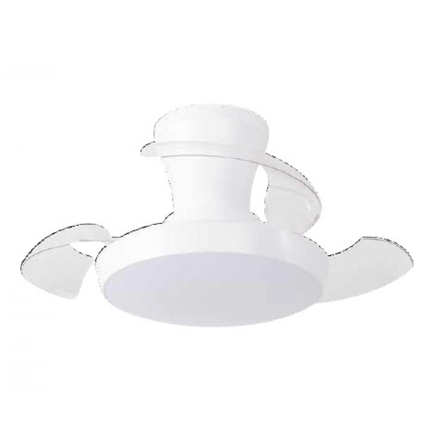 CLARK Ανεμιστήρας Οροφής με LED 24W, DC Μοτέρ & Smart App - Total White (102001110)